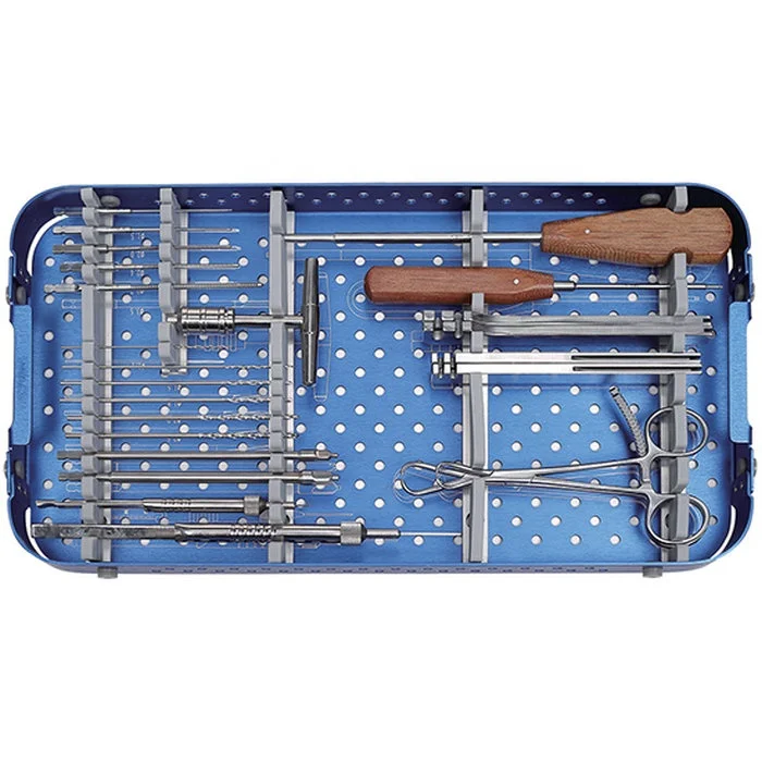 Hot Sale Orthopedic Instruments Box Veterinary Equipment Surgical Instruments Set 1.5/2.0/2.4/2.7/3.5mm Veterinary Box Kit