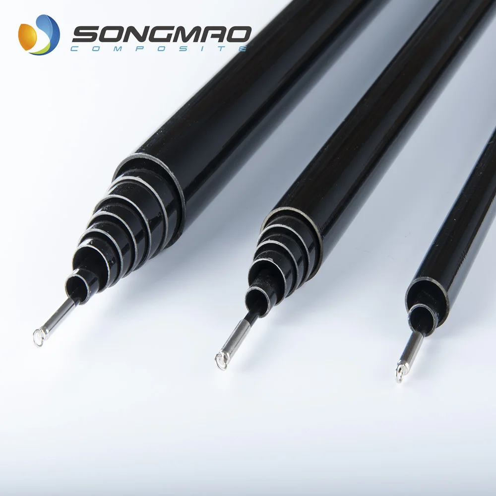 4m 5m 6m 7m 8m fiberglass rod telescopic flag pole