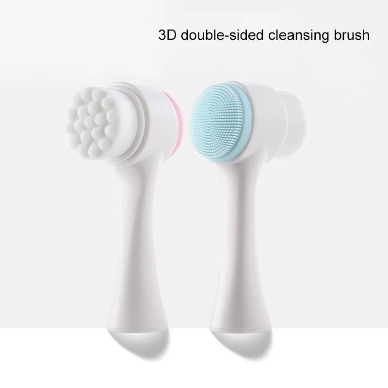 Skin Care Beauty Massage Silicone Electric Multifunctional Cleanser facial brush set facial cleansing brush