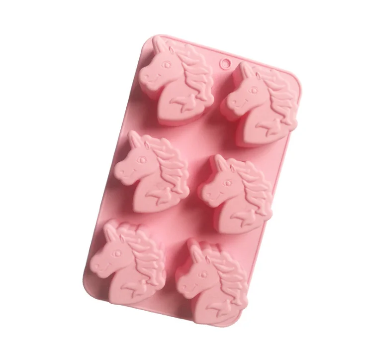 Amazon Wholesale custom unicorn mold decorating silicone cake mold set