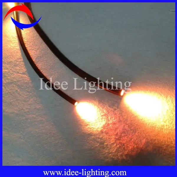 hot sale 3mm/5mm swimming pool plastic optic fiber light cable