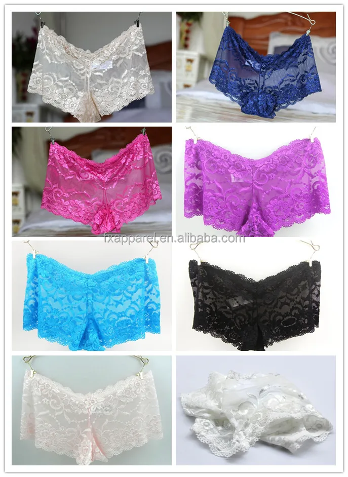 
UK size 6-20 Large size ladies boyshorts panties in stock 