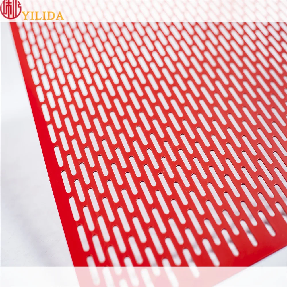 Thick plate perforated metal mesh drum