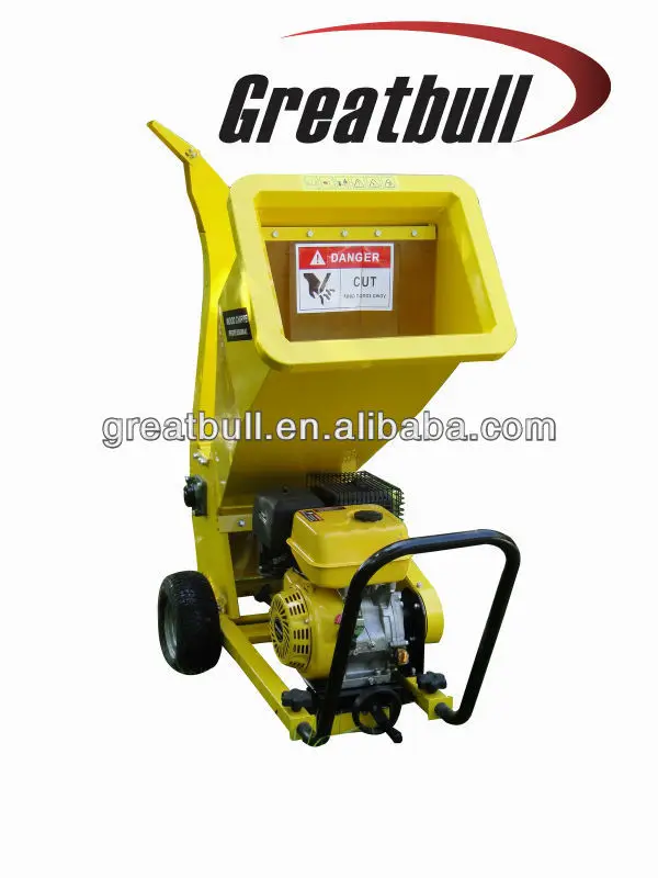 
15HP gasoline high speed steel wood machine chipper shredder 
