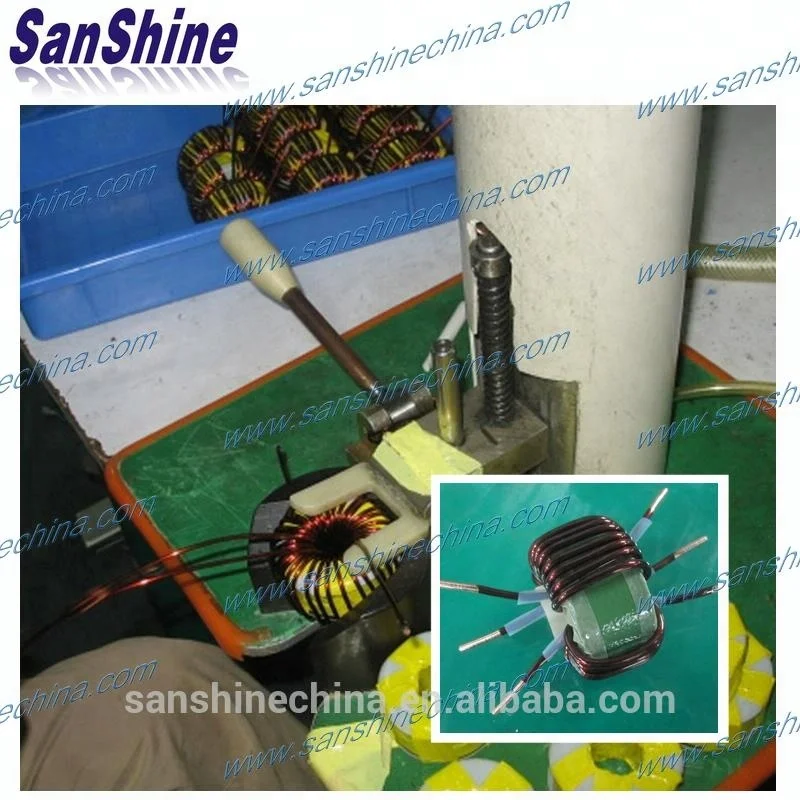 Толстая проволока, тороидное напряжение, трансформатор падения, обмоточная машина