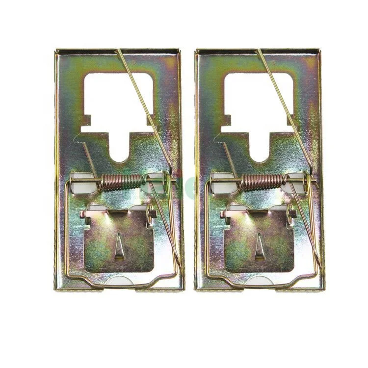 Wholesale metal mousetrap powerful spring snap trap for small mice rats rodent catching