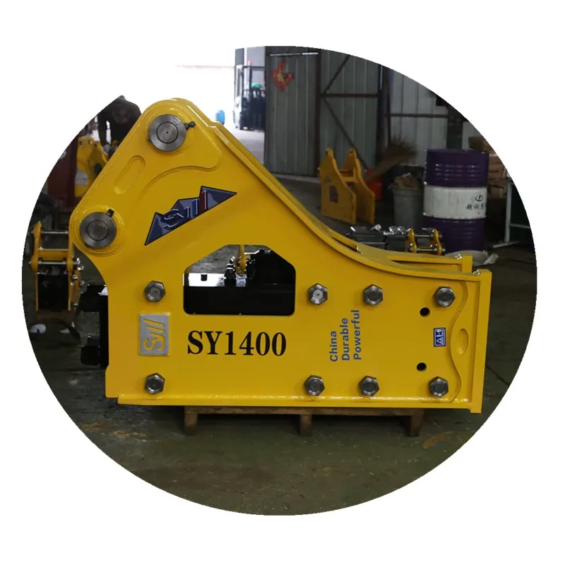 Hot selling SANYU Hydraulic breaker rock hummer SB81 140 Chisel for 20~25ton excavator Top Side and Silence