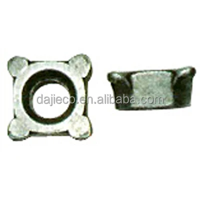 Spot welding tungsten welding electrode for nut