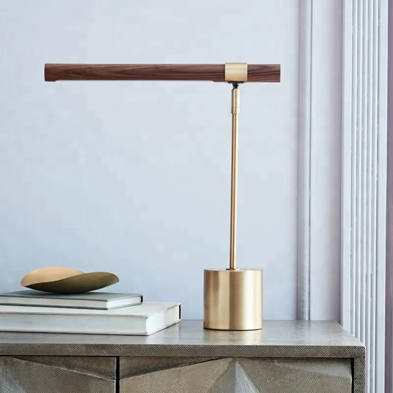 
Home decorative reading light wooden table lamp 