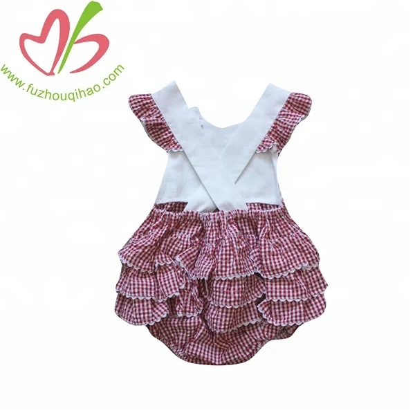 
wholesale seersucker baby bodysuit romper baby clothes newborn romper baby girl bubble 
