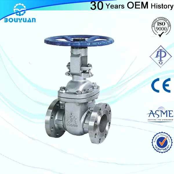 
Z41w-16p 10k250 10k200 rising stem flange type dn15 50 80 100 150 200 400 cast steel gate valve 
