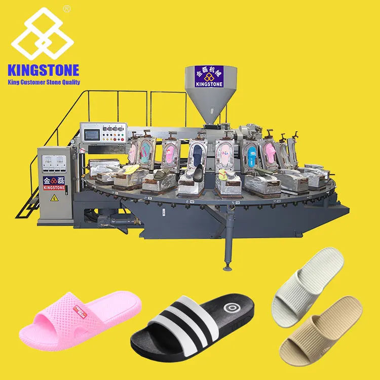 Plastic Shoe Production Line for Slipper Sandals Flip Flops Making Machine
