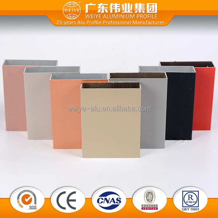 6000 series aluminium alloy powder coating aluminum extruded profile