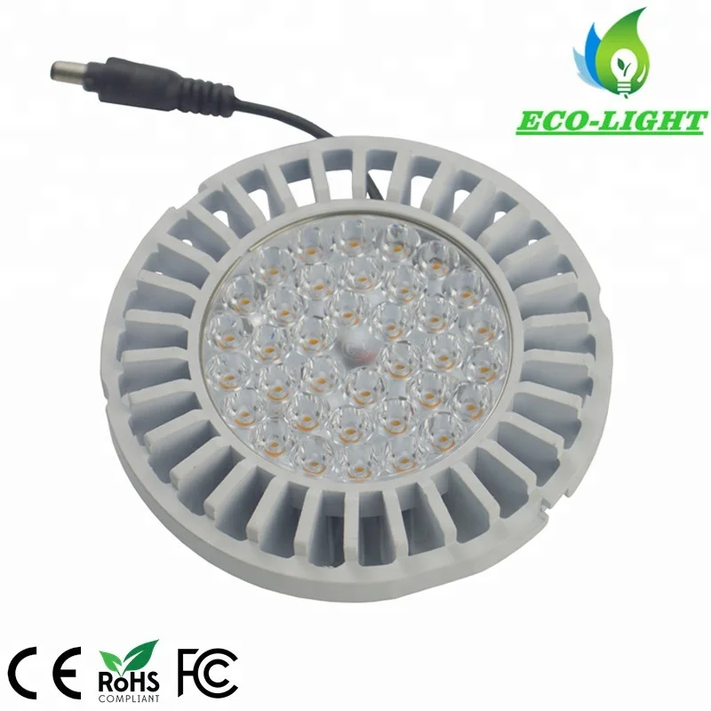 Outbuilt driver plaquetas 75W Mental Halide Bulb Replacement 35W 4000lm AR111 module g53 230v slim LED downlight lamp