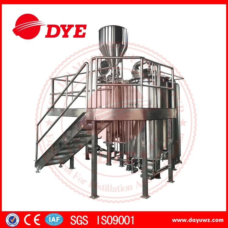 Пивоваренное оборудование для минипивзавода из DYE