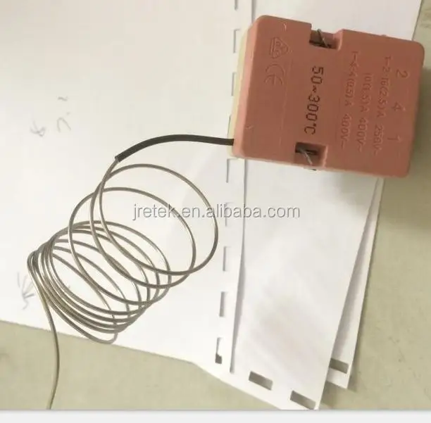 
Good Quality capillary thermostats 50C to 190C/EGO type thermostat 
