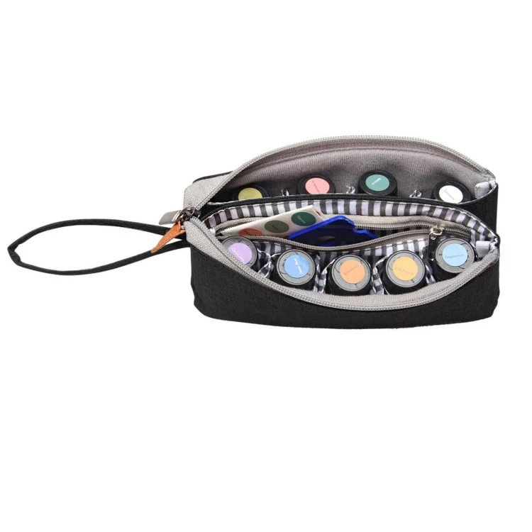 Essential Oil Carrying Bag Holds 8 Bottles 5ml-15ml  Including Roller Bottles Portable Organizer for Essential Oil