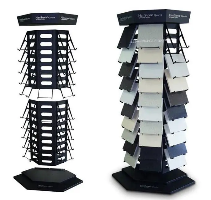 Rotating Mosaic Tile Display Stand /  Metal Display Stand for Ceramic Floor Tile
