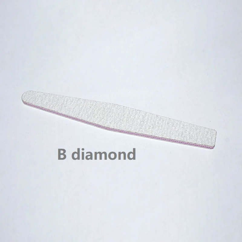 Yimart Emery Board 100/180 Double Side Zebra Nail File Disposable Nail File