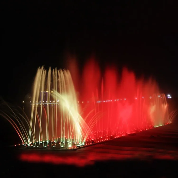 Большой ландшафтный проекционный светильник музыкальный водяной Фонтейн проекция