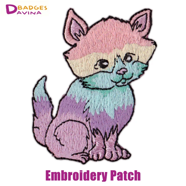 
custom bear clothing iron on embroidered patches 