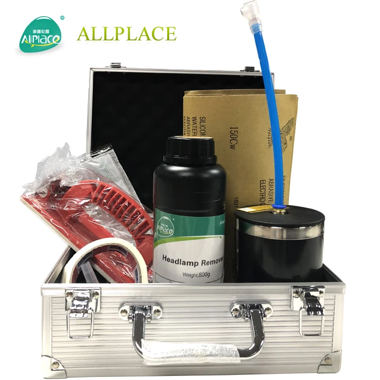
Allplace Newest 1100ml Headlight Surface Polishing Repair Headlight Restoration Kit 