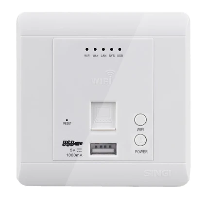 Новый шампанское золото управления WI-FI USB выключатель и розетка