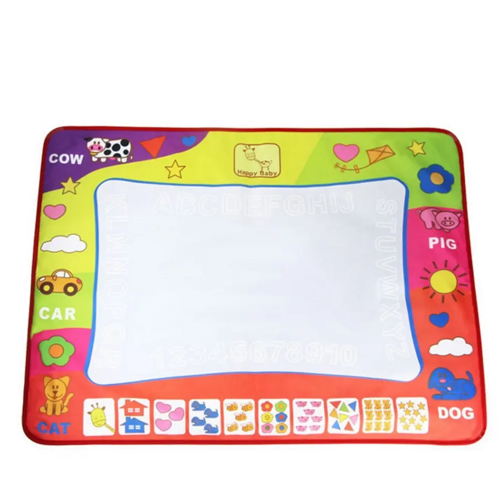 Large Aqua Magic Doodle Pad Water Drawing Mat Children Painting Board