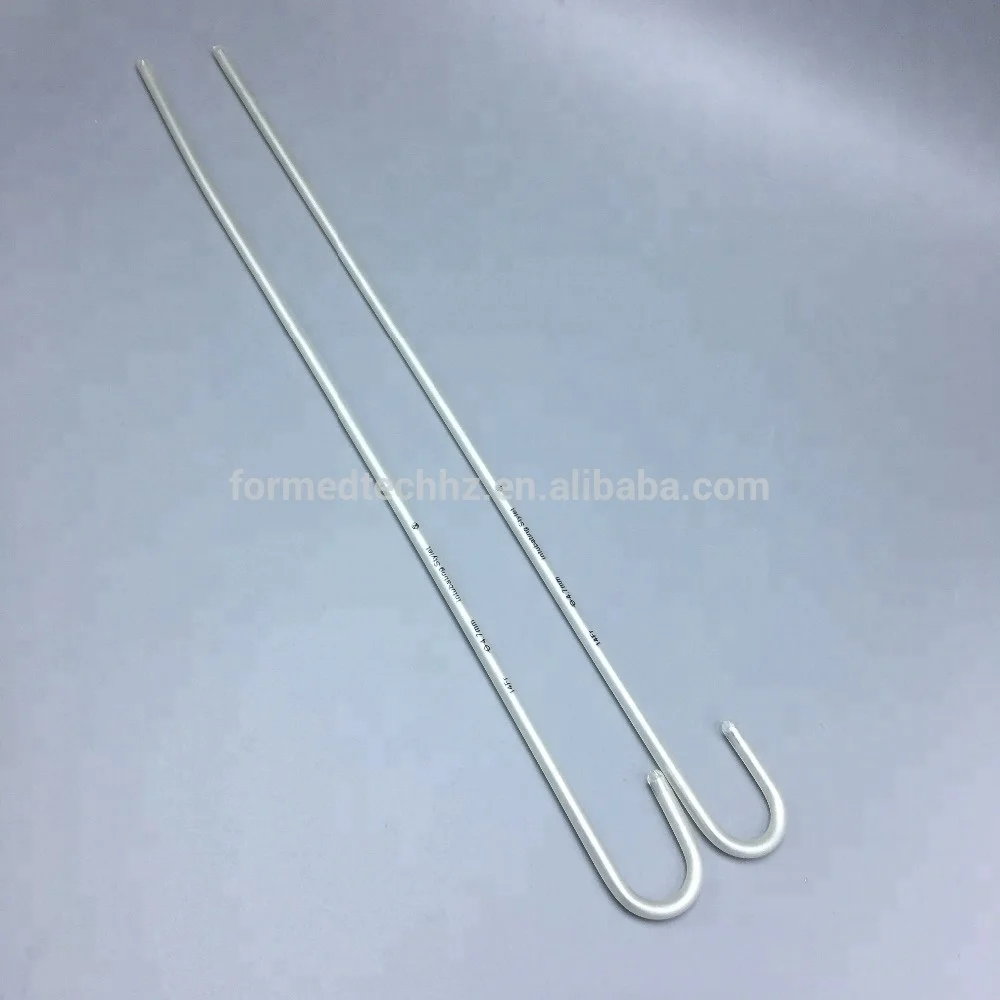 medical pvc intubation stylet with malleable aluminium