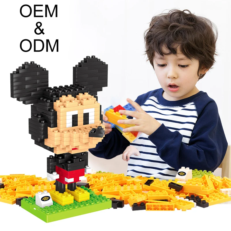 Loz Guangdong export trade puzzle toys diy creative crafts stem building nano block for children