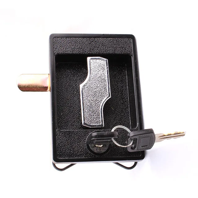 Newest zinc alloy die-cast housing and cylinder compact shelving lock cabinet double door lock metal wardrobe lock