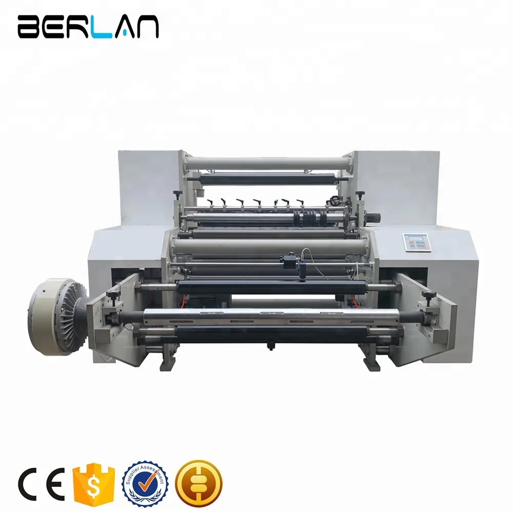 CE Standard FQ-D-1100/1300 Automatic High Speed Kraft Paper Slitter Rewinder