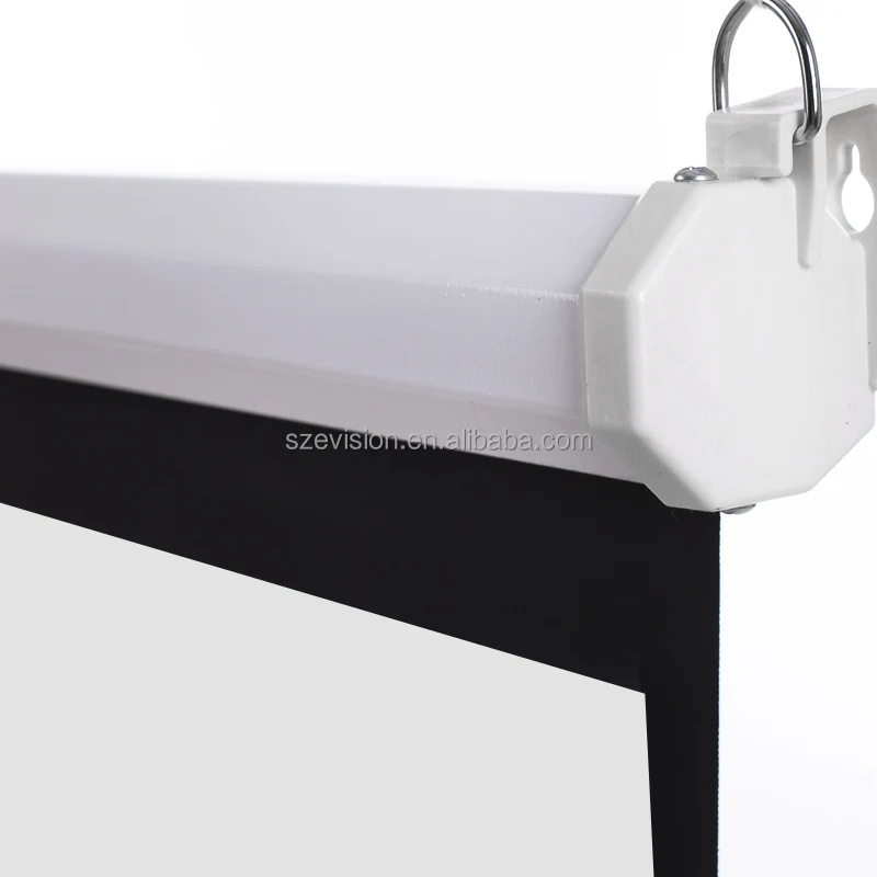 Professional manufacturer of wall hanging 3d fiberglass electric projection screen for education