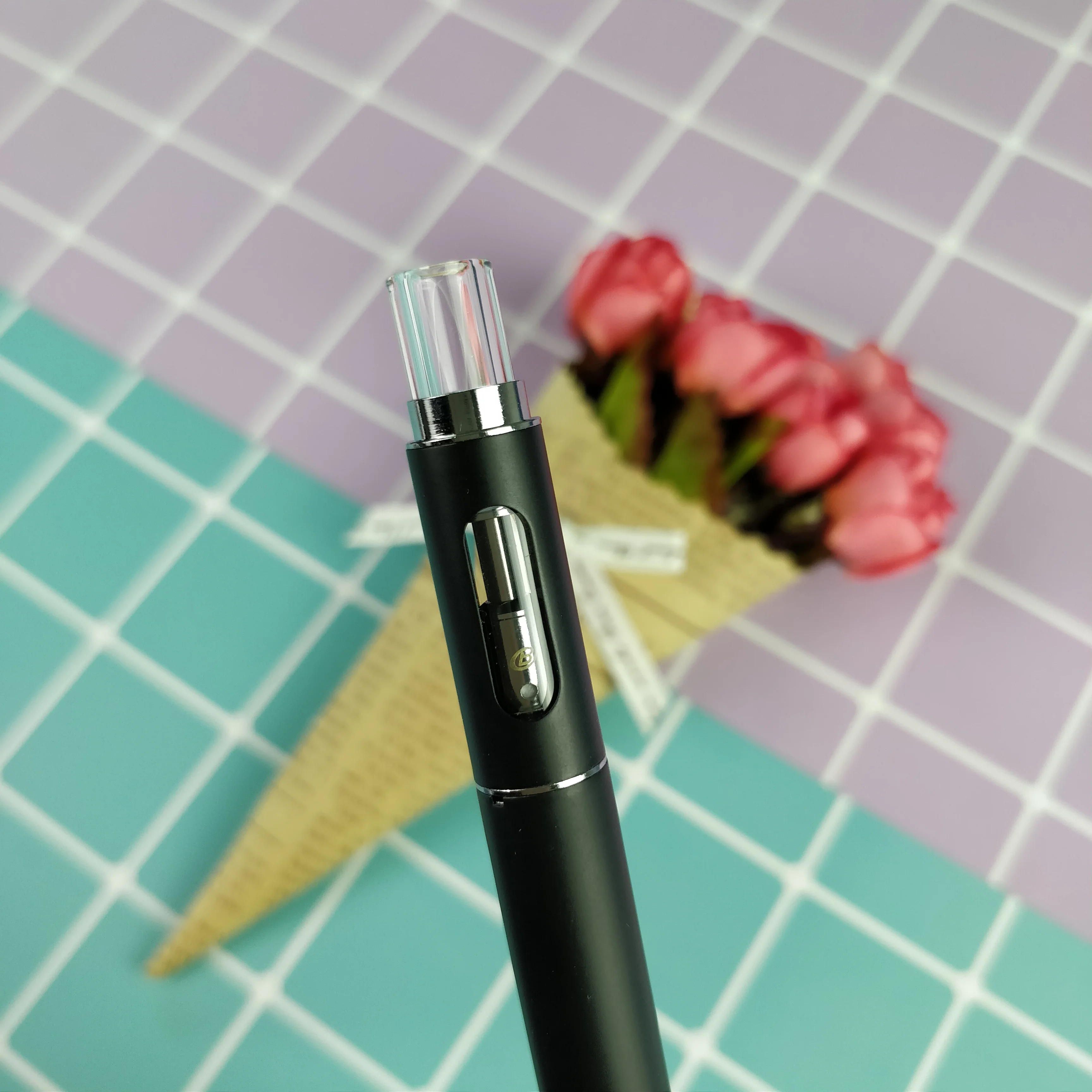 
New arrival electronic atomizer rechargeable vape pen 0.5ml vaporizer ecig for cbd 