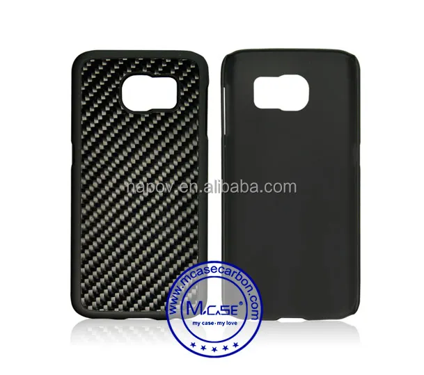 Китай Поставщика Углеродного Волокна Чехол Назад КОМПЬЮТЕР Для Samsung Galaxy S6 Мобильный Телефон Оригинальный