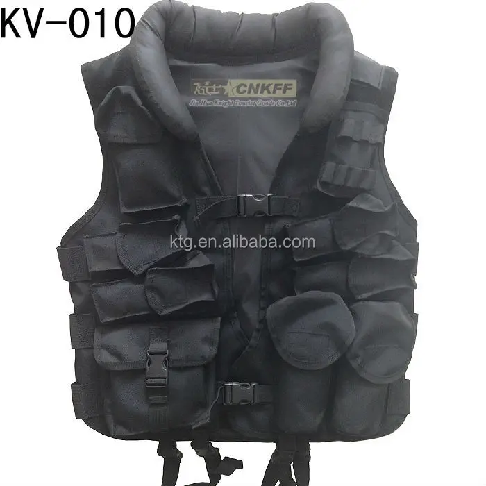 Black tactical HK SDU vest with multiple pockets