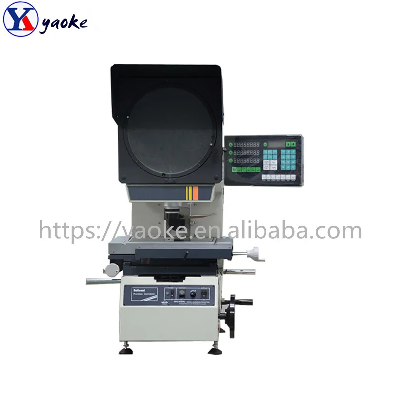 Optical Profile Projector / Optical Comparator For Metal Workpiece Measurement