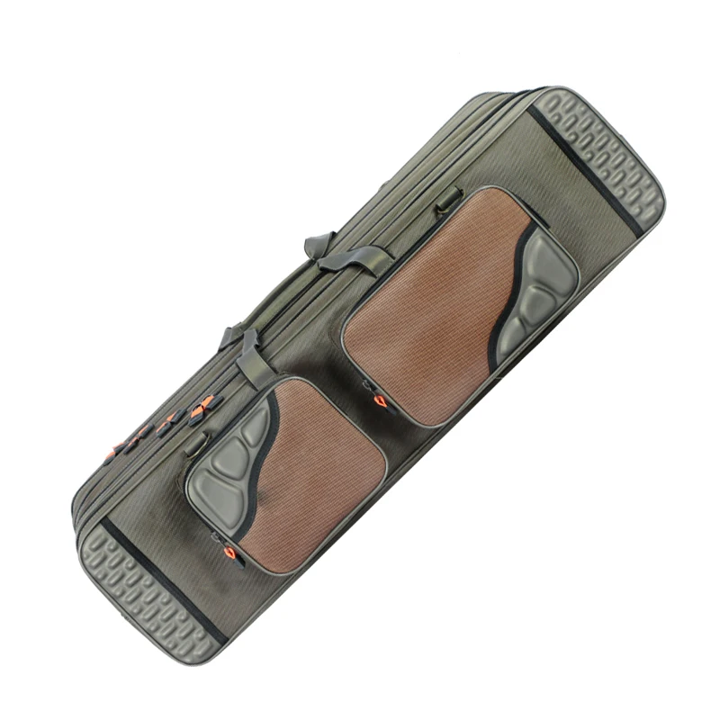 Portable 2-3 Layer Fishing Bags Portable Folding Fishing Rod Bag Case Fishing Tackle Tools Storage Bag 1.2m 1.3m 1.5m