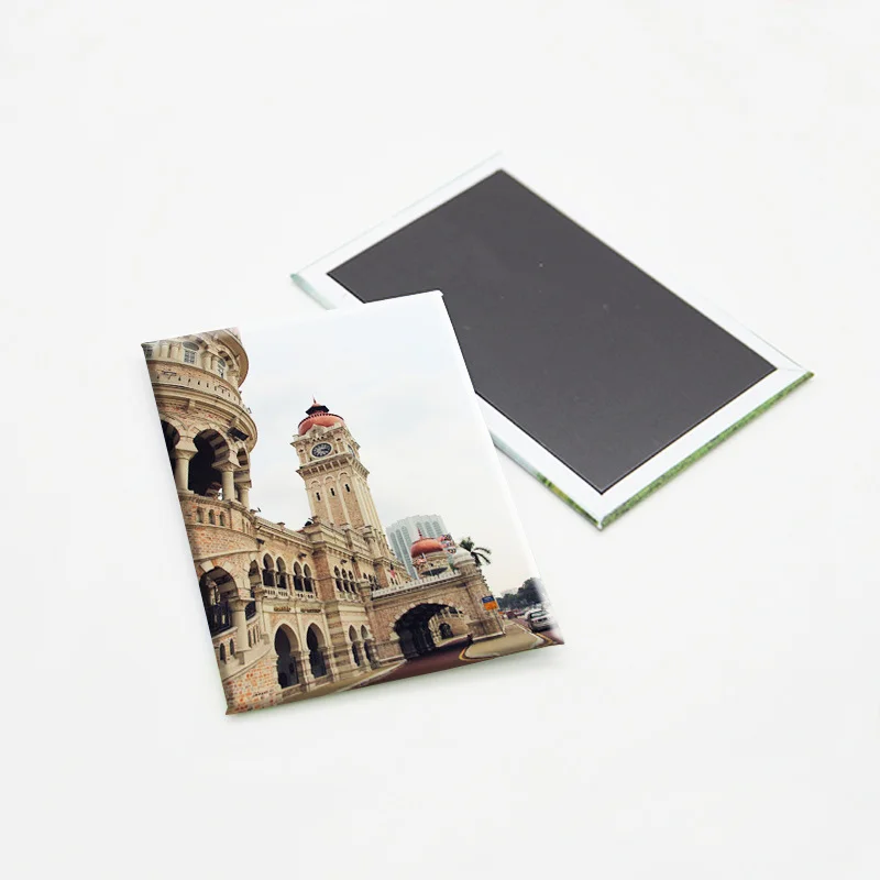 Factory Made Promotional Tin Plate Magnet Funny Metal Fridge Magnet for Home Decor