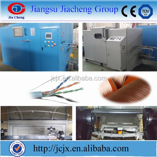 JIACHENG JCJX-650P Microphone Cable Wire Making Equipment Twist Bunching Machine or Stranding Machine