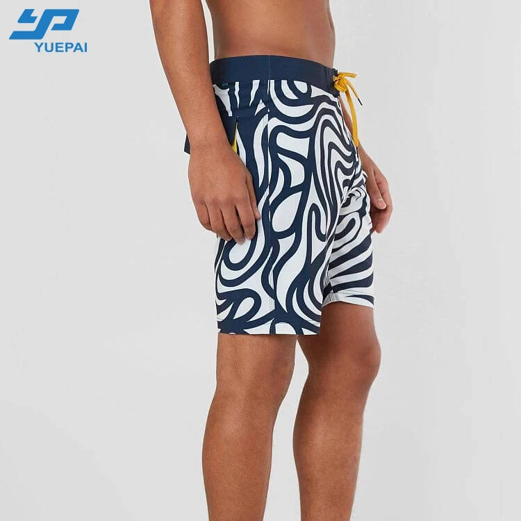 Wholesale custom waterproof pockets Recycled boardshorts blank swim trunks board shorts surf mens beach shorts