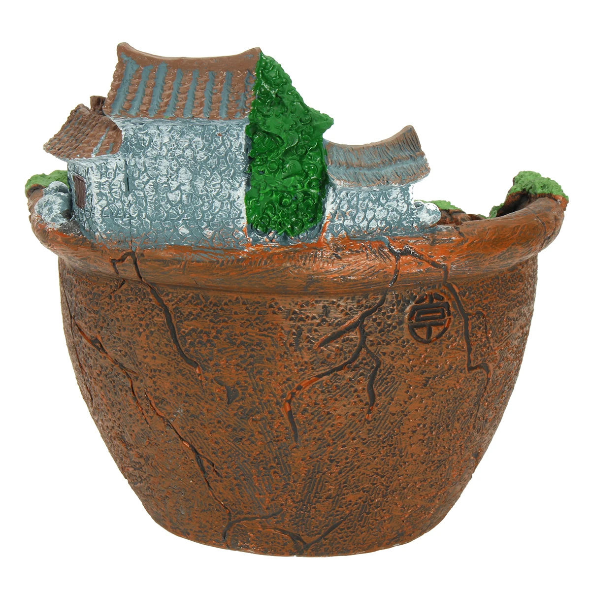 Кактус, суккулент из смолы, горшок для растений, садовые украшения, домашний интерьер