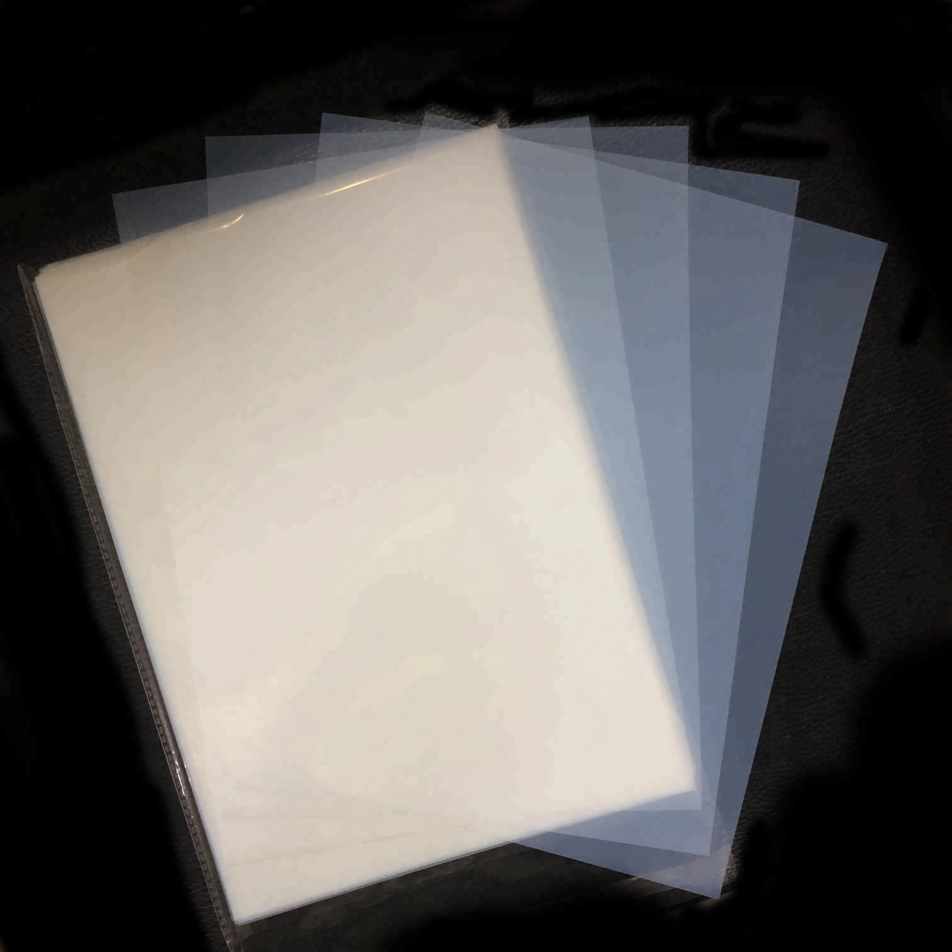 Waterproof Translucent Water Base Plastic Printing Film For Positive Screen Printing A3/A4