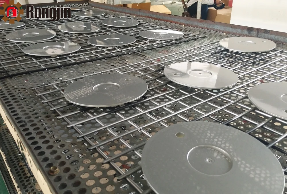 
157mm Silver Blank Plastic Hubcap 