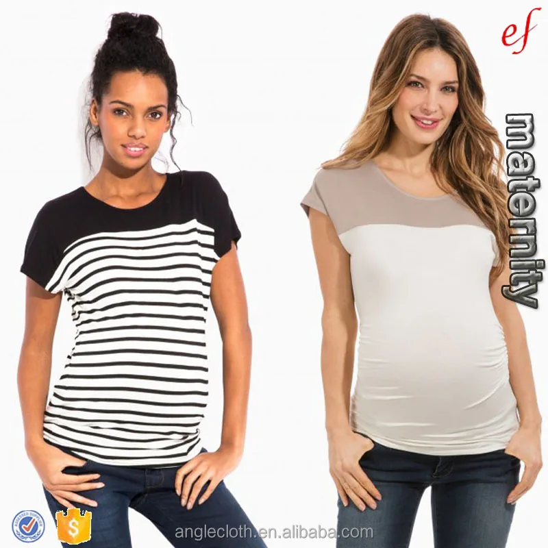Китайский производитель одежды для беременных женщин с коротким рукавом молодежная одежда для беременных