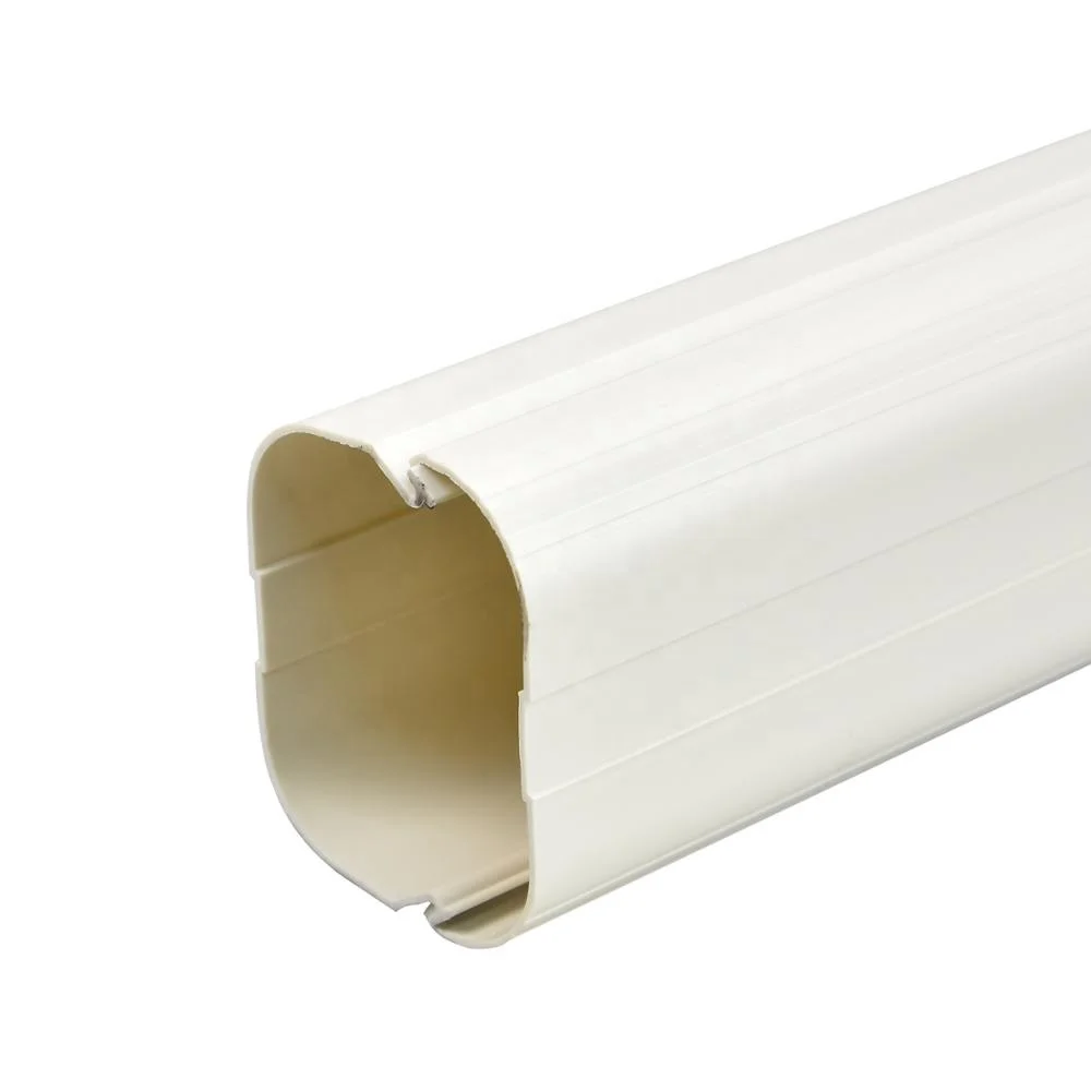 PVC Outdoor Cable Trunking for Air Conditioning Copper Tube