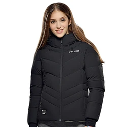 PELLIOT Custom Thick 800 Fill Power  puffer men Winter Snow White Duck Down bubble Jacket coat