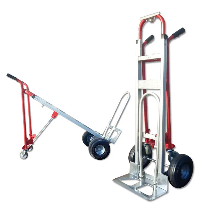 3in1 aluminum foldable climbing hand trolley /hand cart / push cart wheels