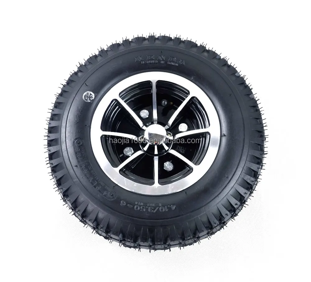 
4.10/3.50-6 Aluminum alloys hub Inflatable Driving wheels 