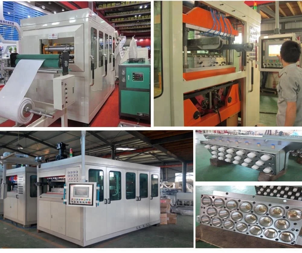 Plastic Automatic Cup& Plate Thermoforming Packing Machine